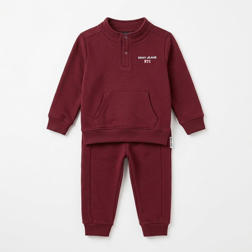 MOCK NECK STYLE TRACKSUIT
