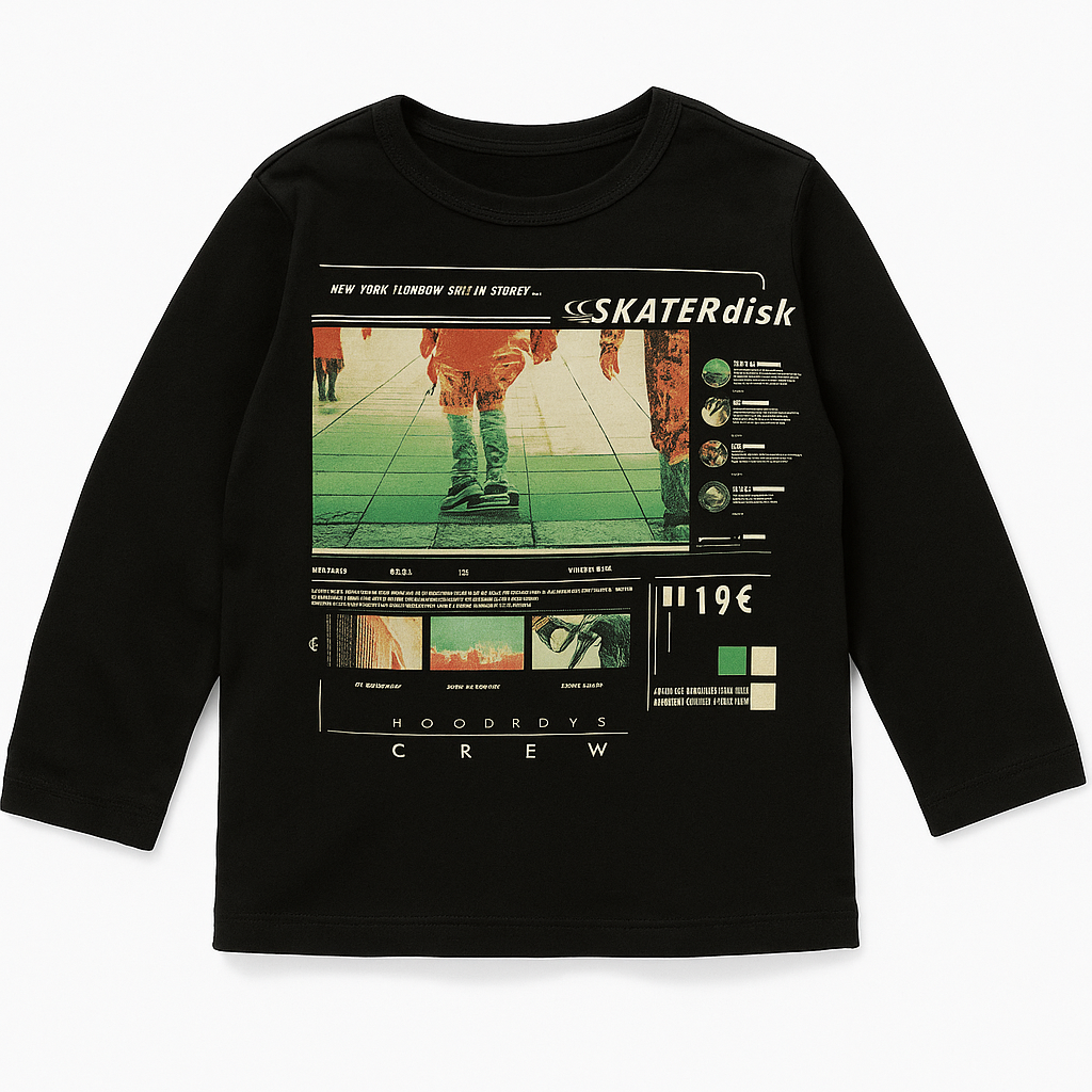 SKATER DISK T-SHIRT
