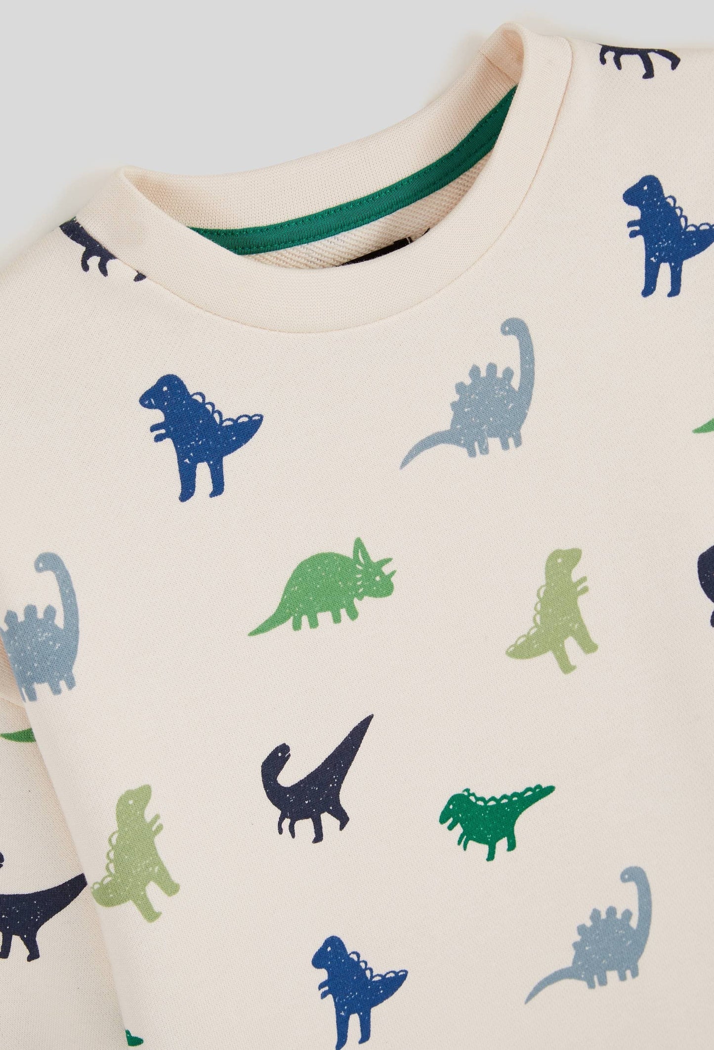 DINO OFF-WHITE SWEATSHIRT