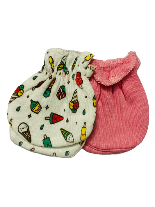 Sweety infant mittens 2 pair pack