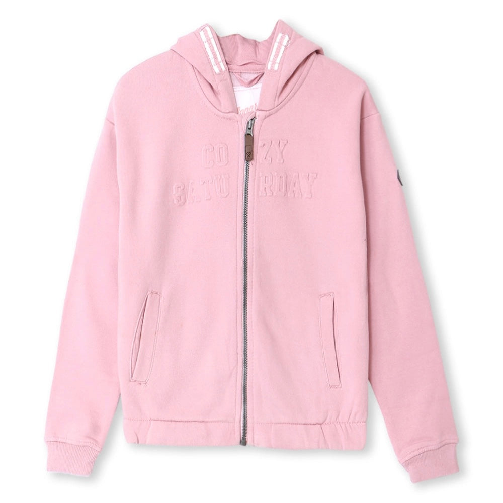 COZY SATURDAY PINK HOOD