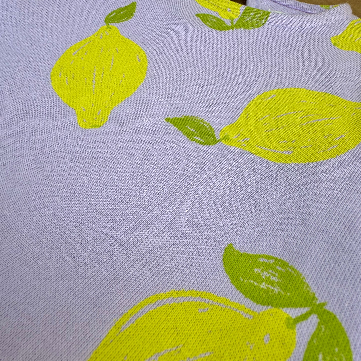Can a Lemon Print on Purple Be the Cutest Trend for Baby Girl Dresses?