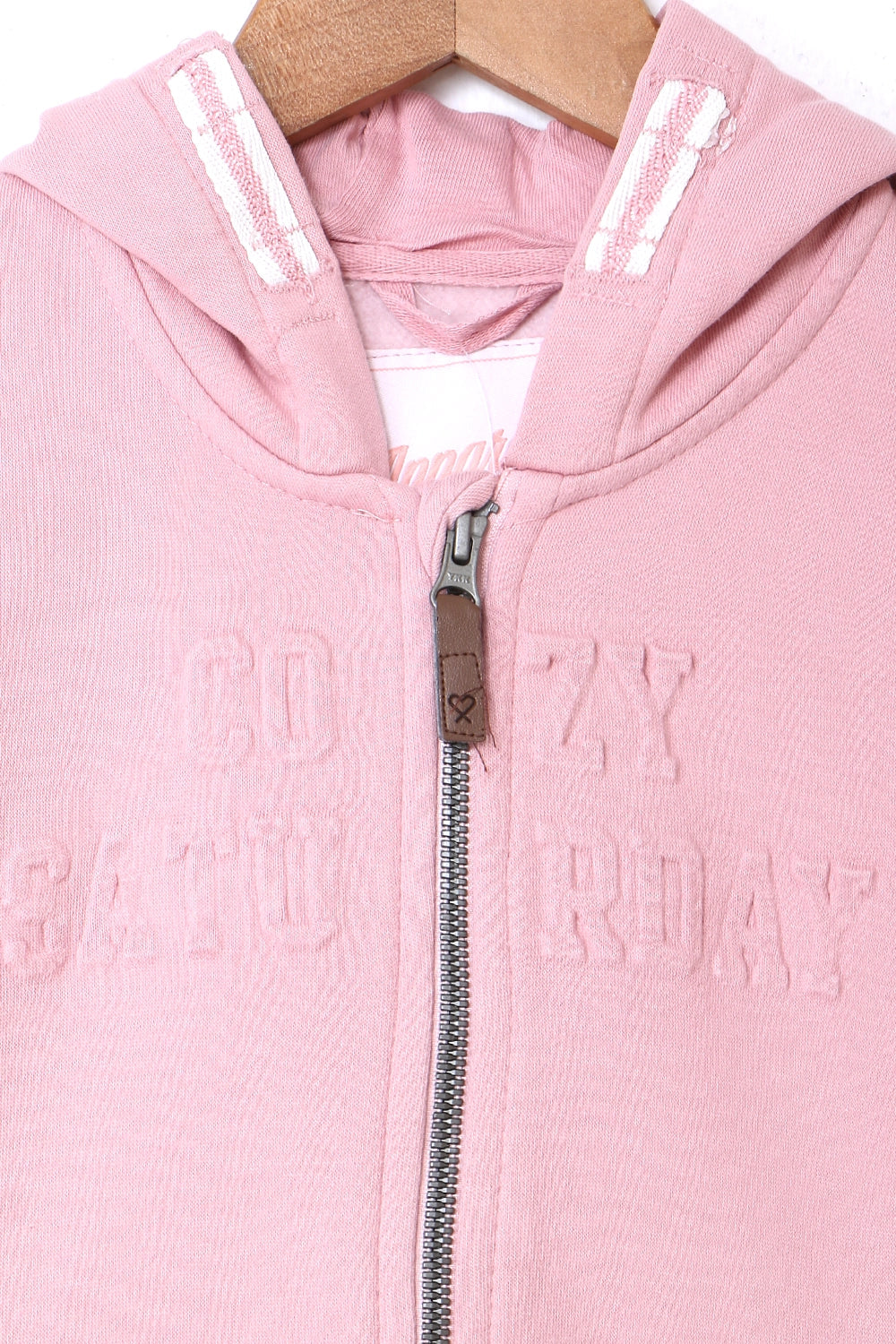 COZY SATURDAY PINK HOOD