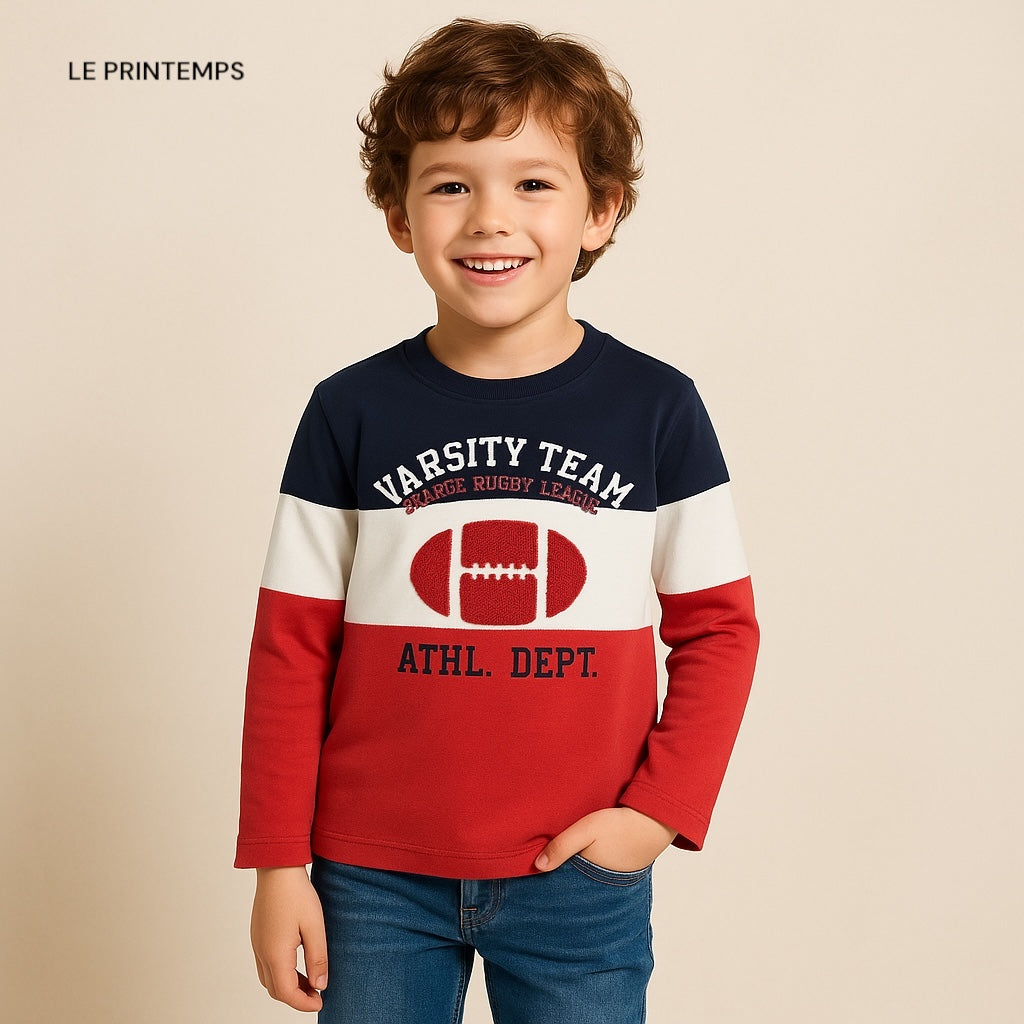 RUGBY STRIP T-SHIRT