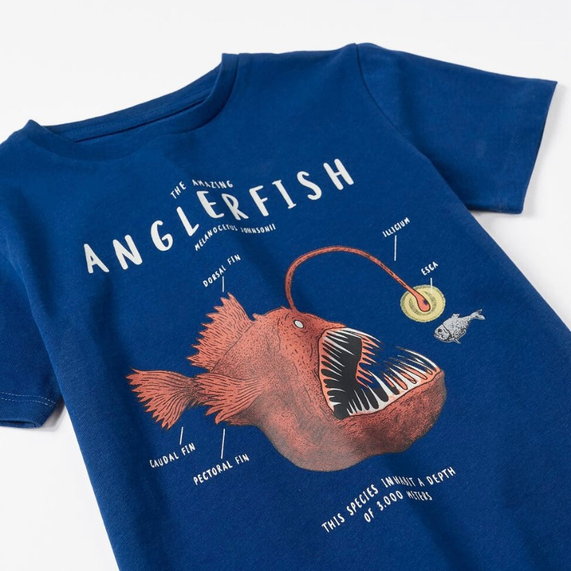Angler fish t-shirt