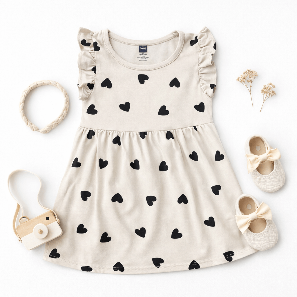 HEARTS ALLOVER FROCK