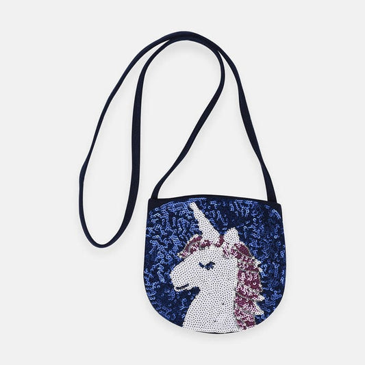 Unicorn blue purse