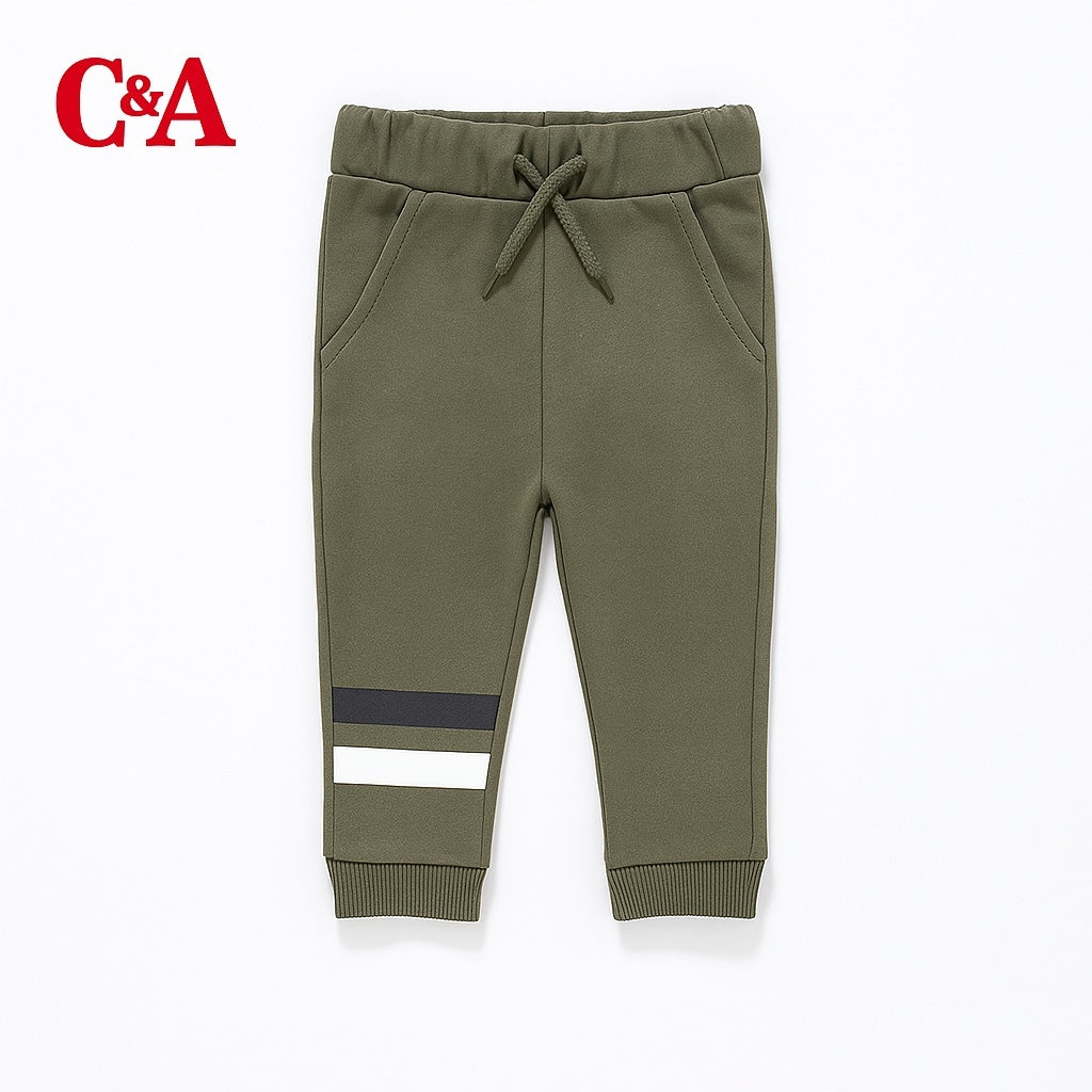 GREEN STRIPE TROUSER