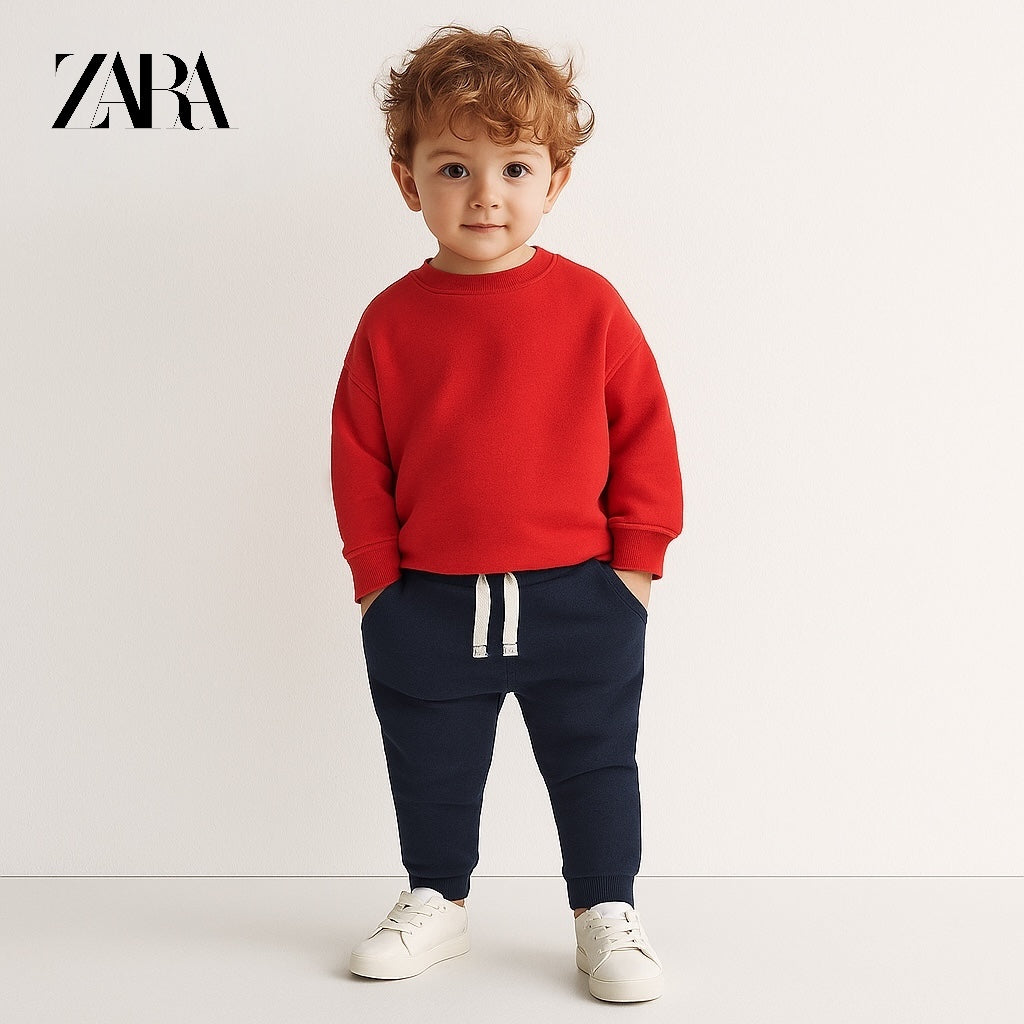 BLUE POCKET FASHION TROUSER