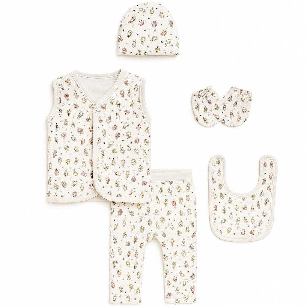 ICE CREAM ALLOVER 5pc SET WITH MITTENS