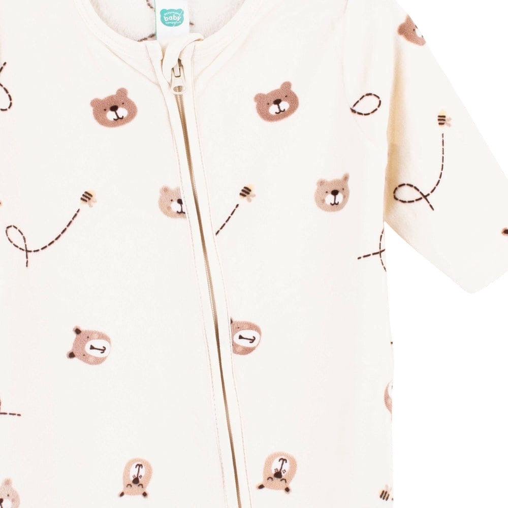 TEDDY SOFT VALVET ROMPER