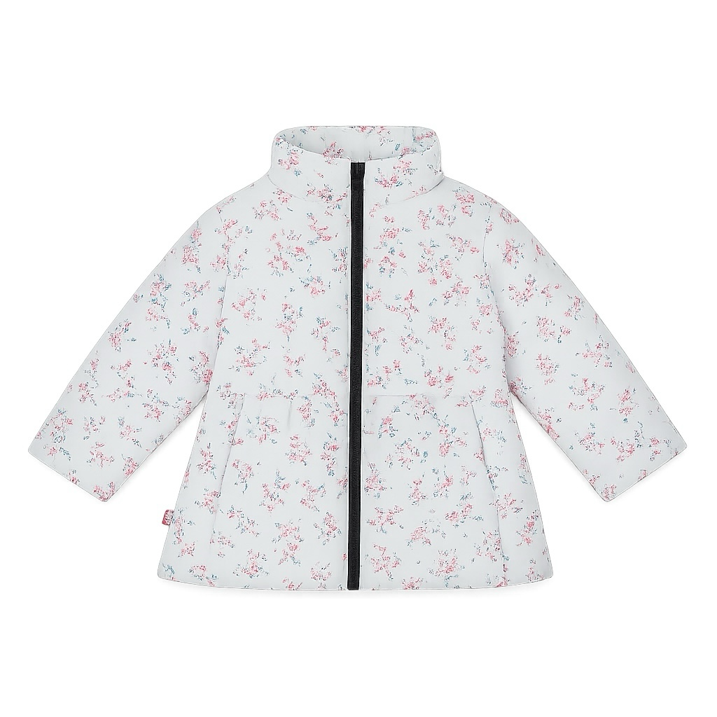 FLORAL PUFFER JACKET