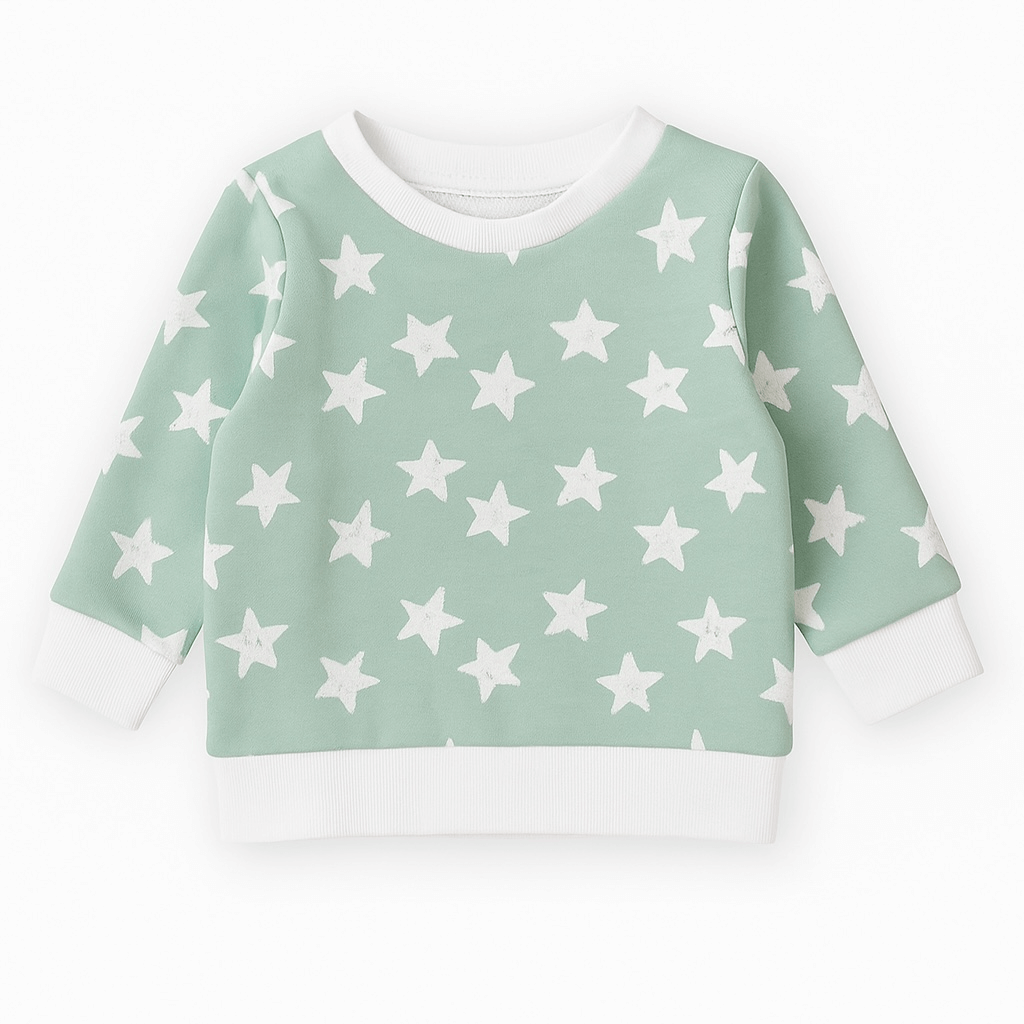STARS ALLOVER SWEATSHIRT