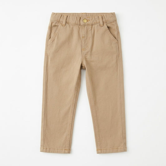 KHAKI COTTON PANT