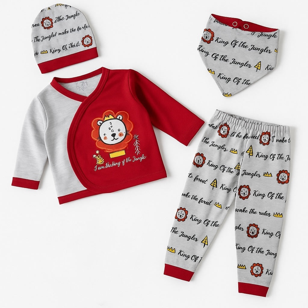 KING OF THE JUNGLE 4PC SET