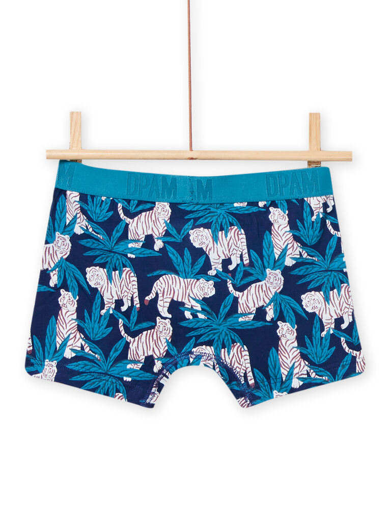 Jungle print boxer