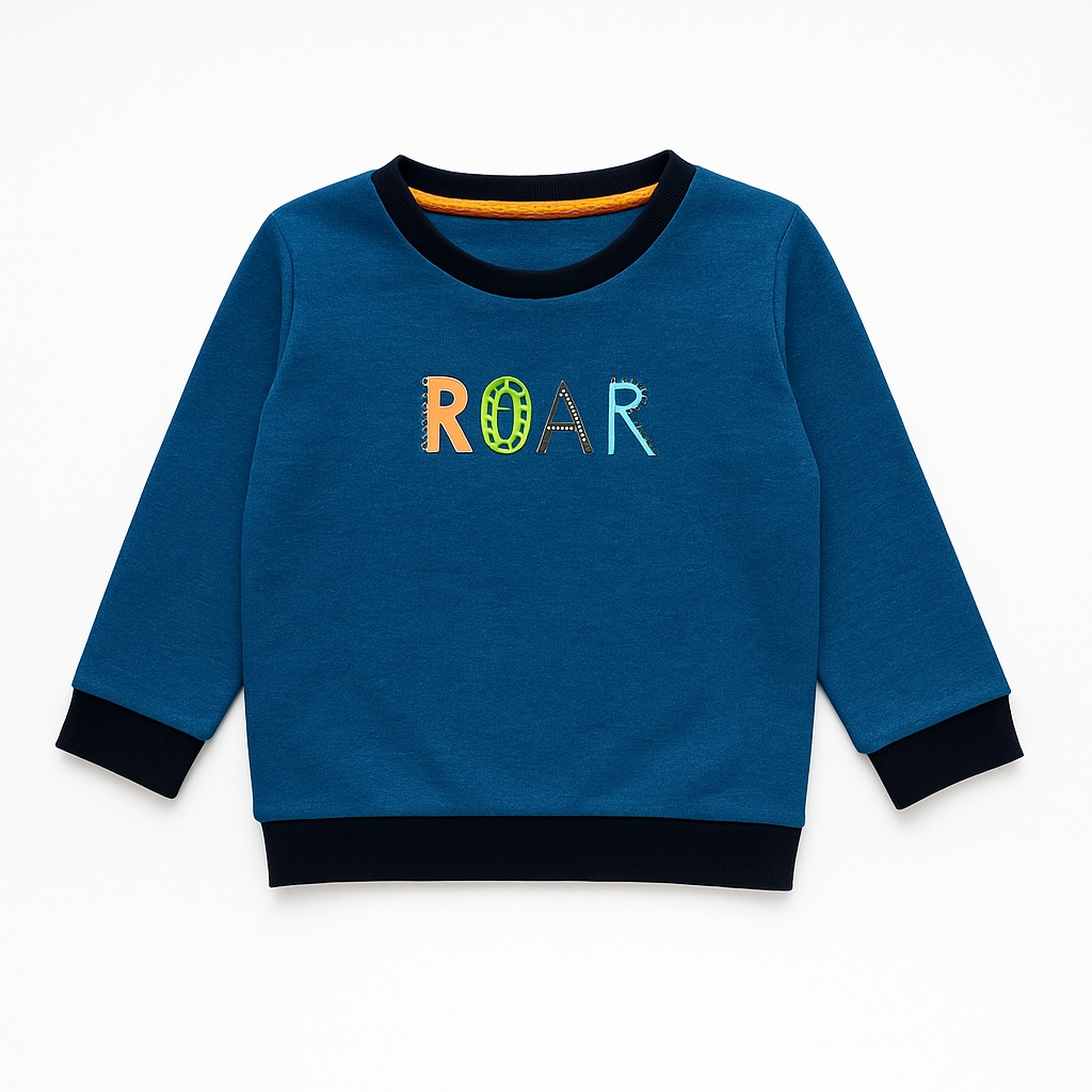 ROAR BLUE SWEATSHIRT