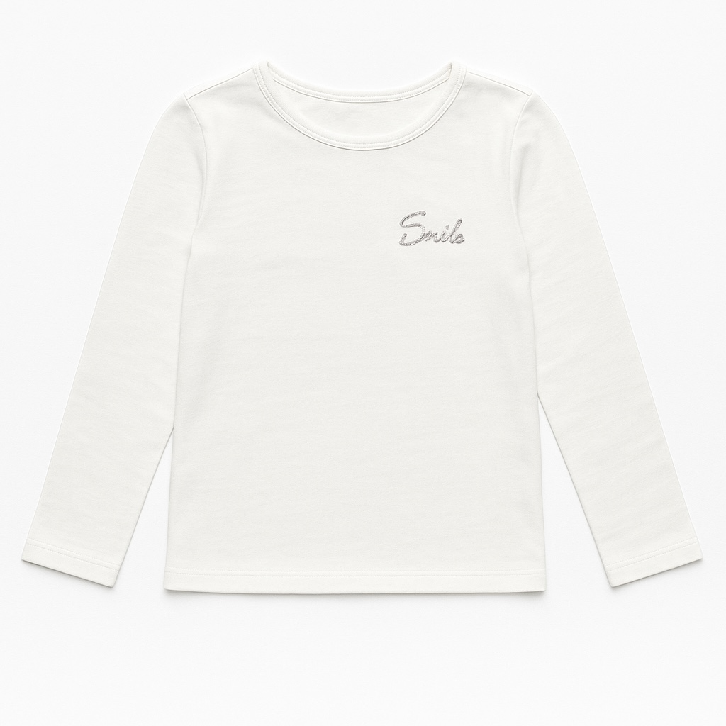 SMILE WHITE T-SHIRT