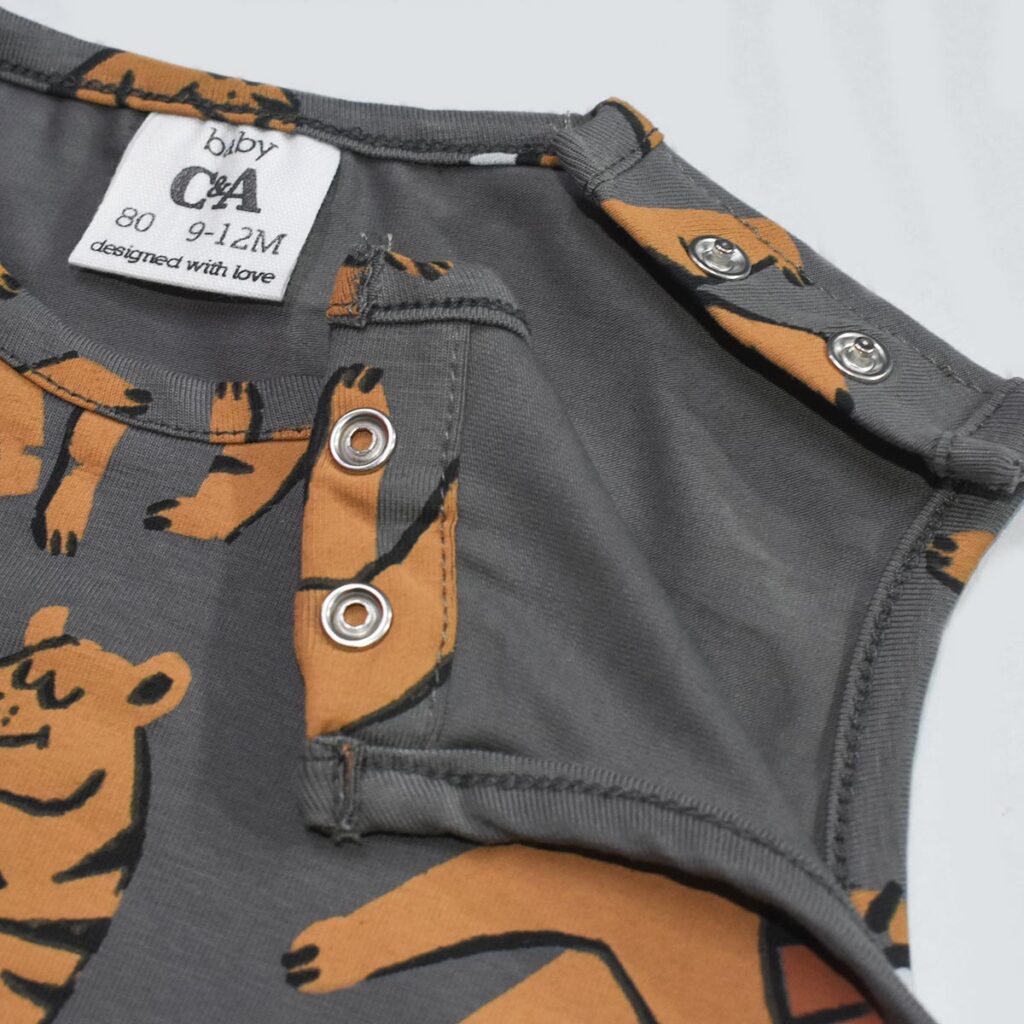 LION PRINT BODY SUIT