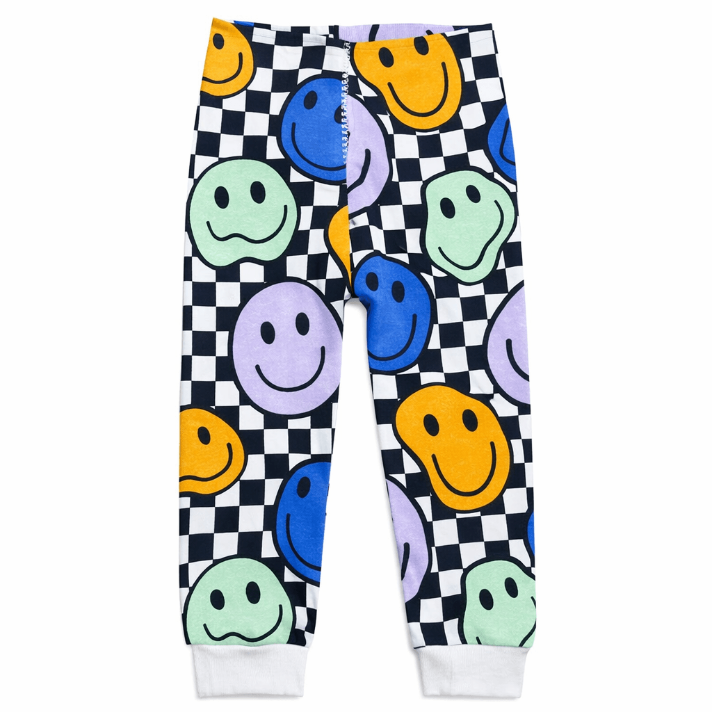 SMILEY CHECK TROUSER