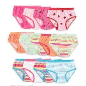 GIRLS PANTIES 10PC PACK