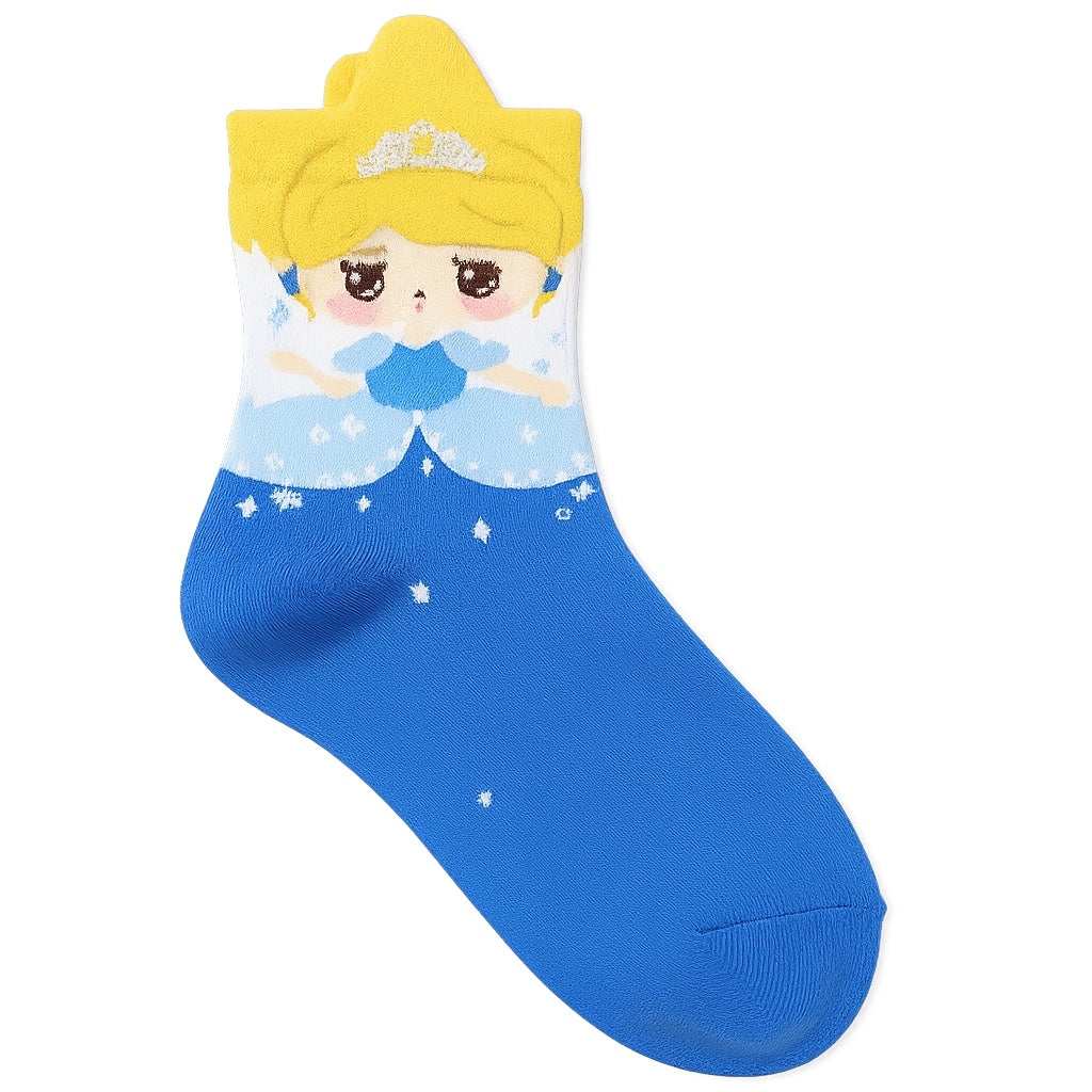 PRINCESS LIGHT BLUE SOCKS