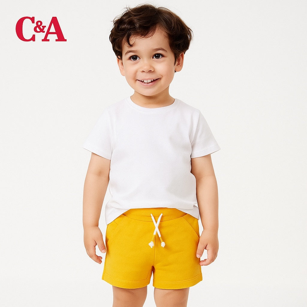 Yellow shorts