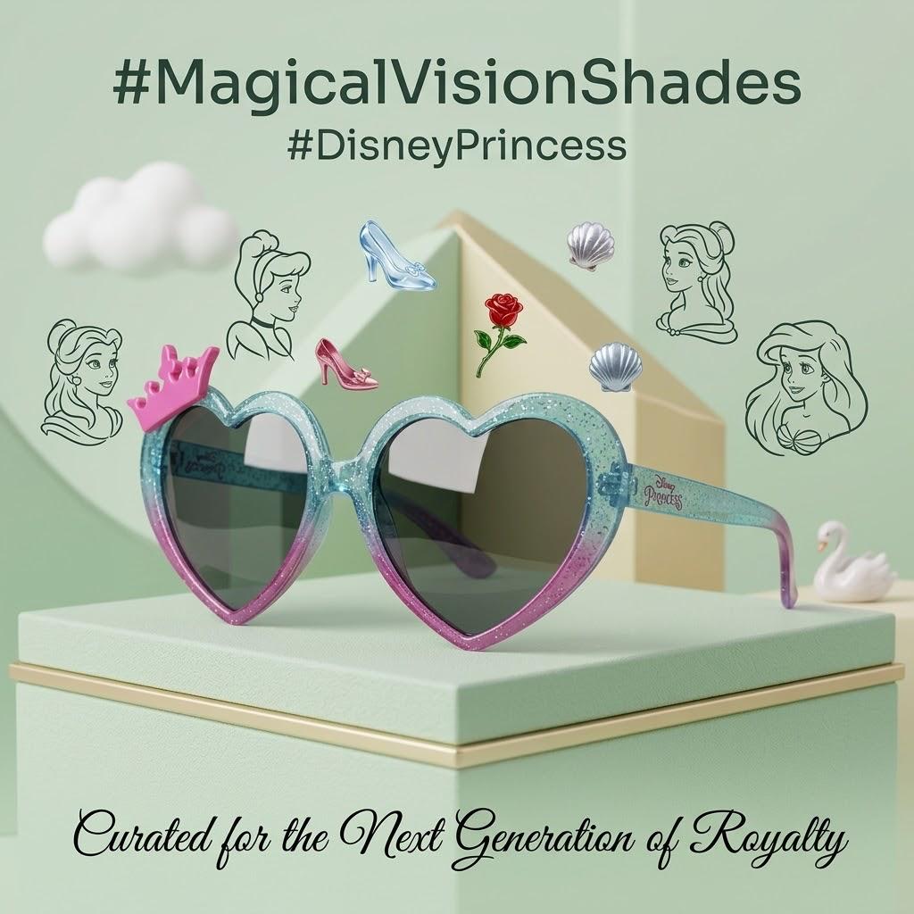 PRINCESS HEART FRAME BLUE LIGHT REDUCING GLASSES