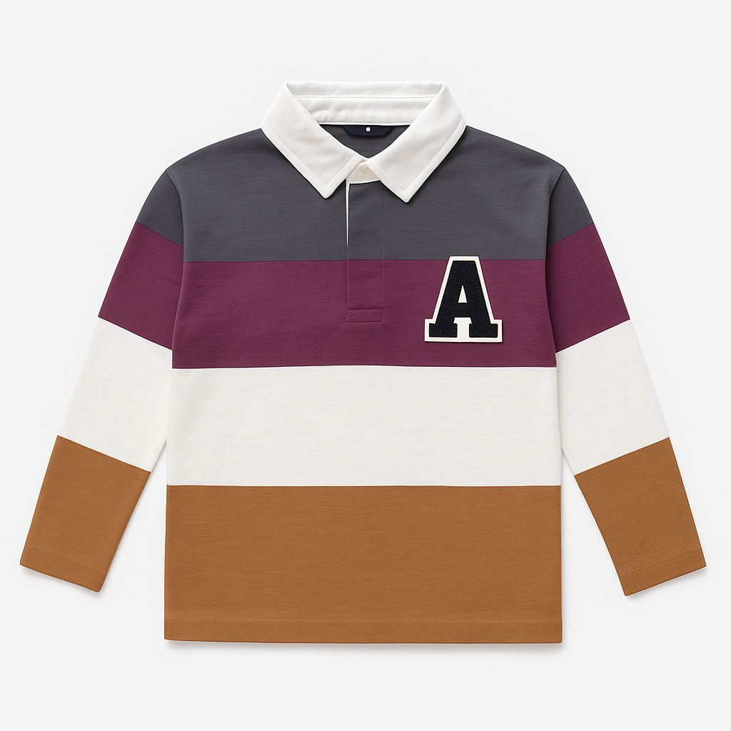MULTI STRIPE POLO SHIRT