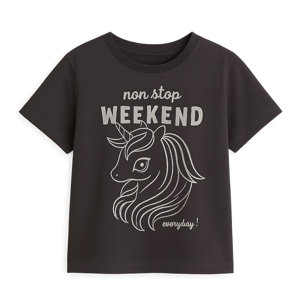 Non Stop Weekend T-shirt is