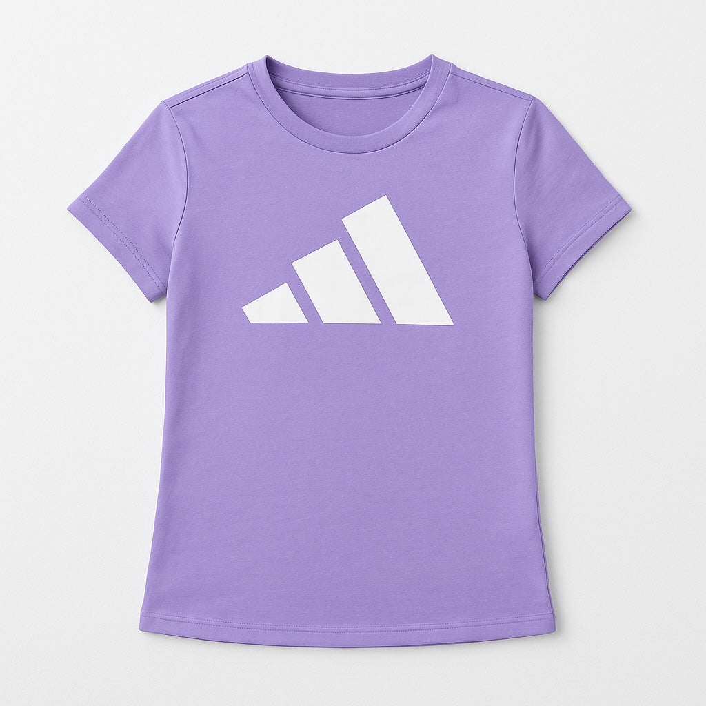 PURPLE PRINTED T-SHIRT