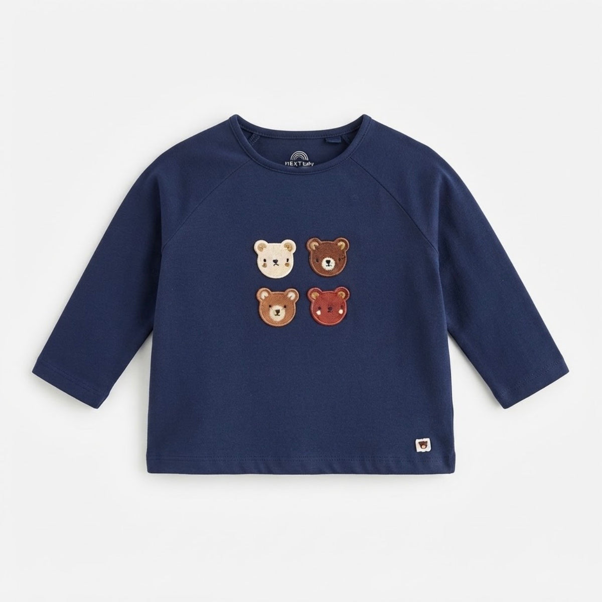 BEAR APPLIQUÉ T-SHIRT-NXT