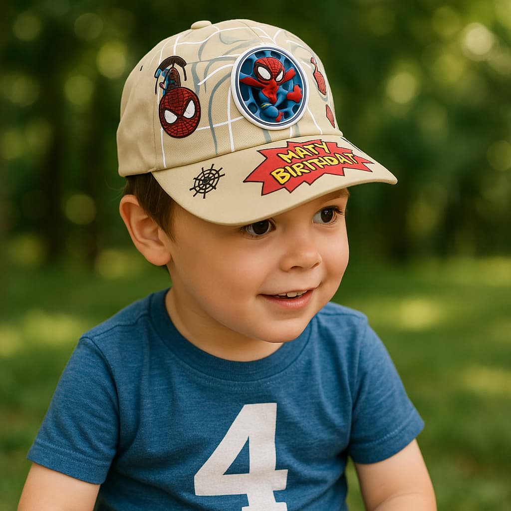 SPIDER MAN 3D CAP