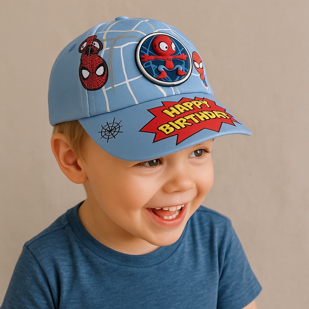 SPIDER MAN 3D CAP