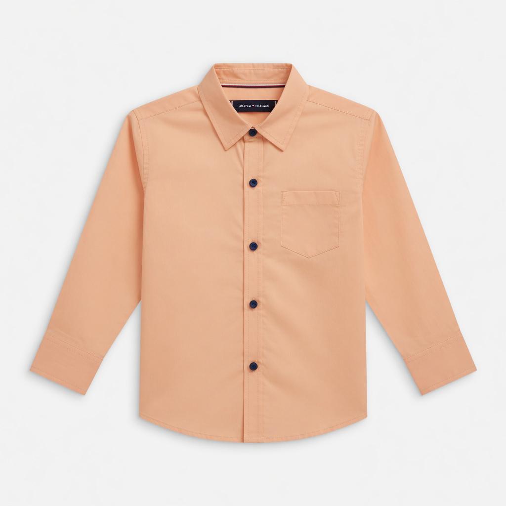 PEACH CASUAL SHIRT
