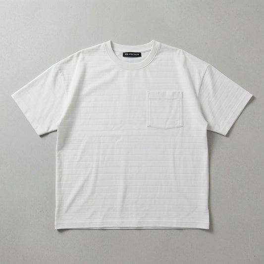 POCKET STYLE DROP SHOULDER T-SHIRT
