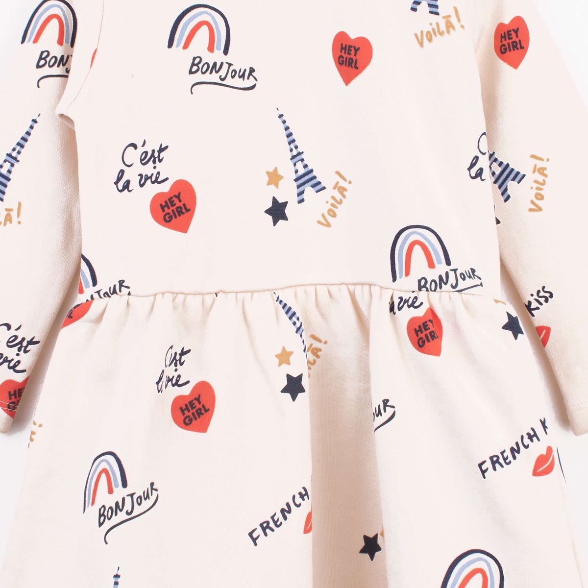 MONOPRIX BONJOUR OFFWHITE FROCK