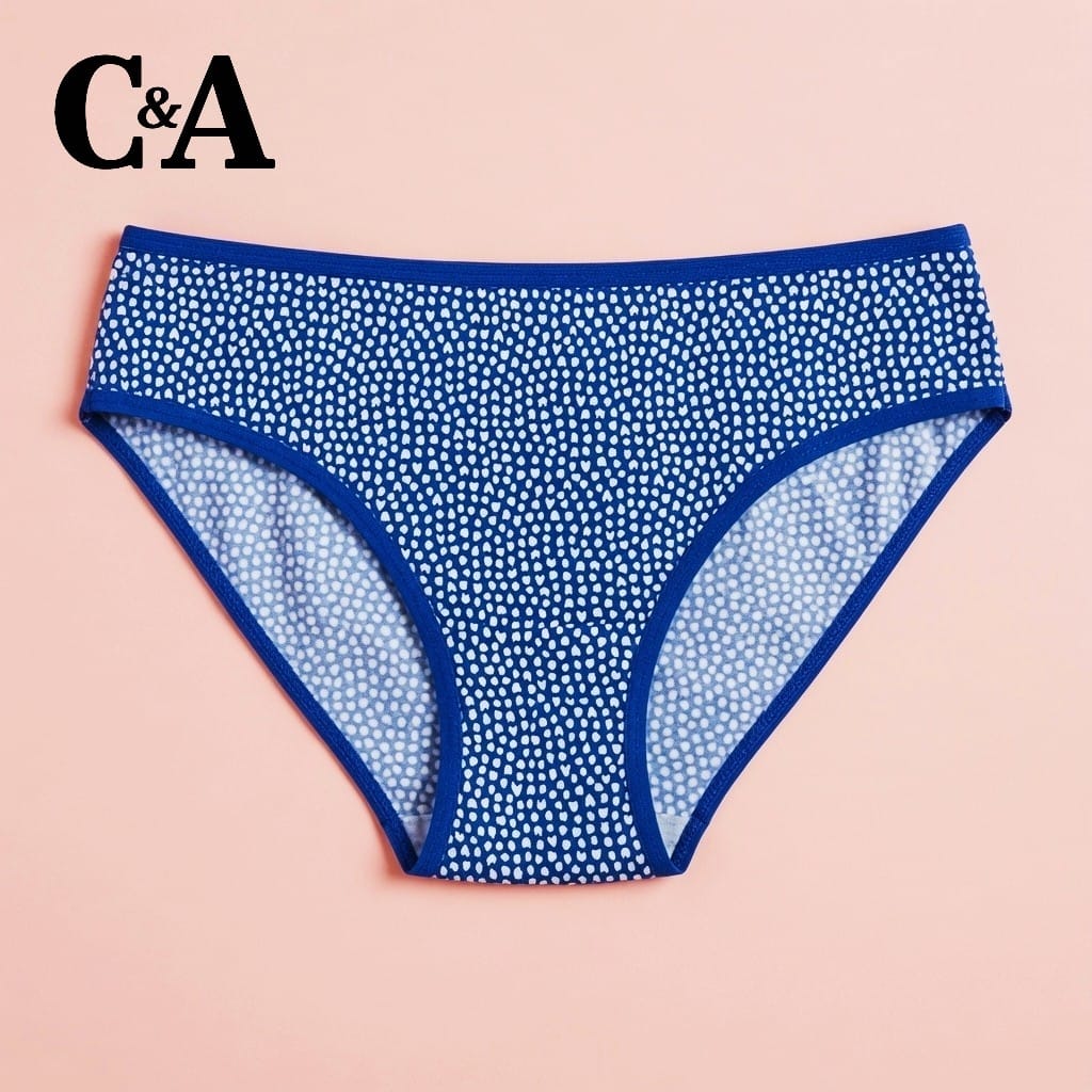 DOTTED BLUE PANTIES