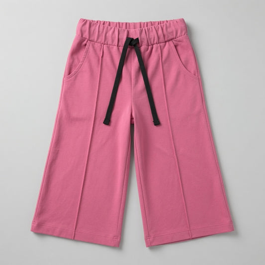 WIDE LEG SUMMER TROUSER PINK