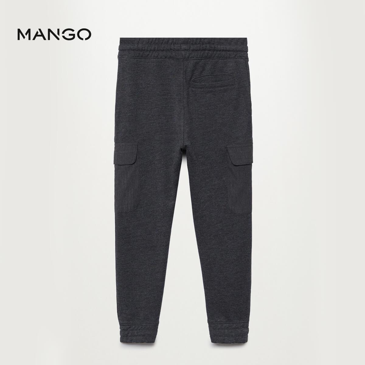 M DARK GREY 5 POCKETS TROUSER