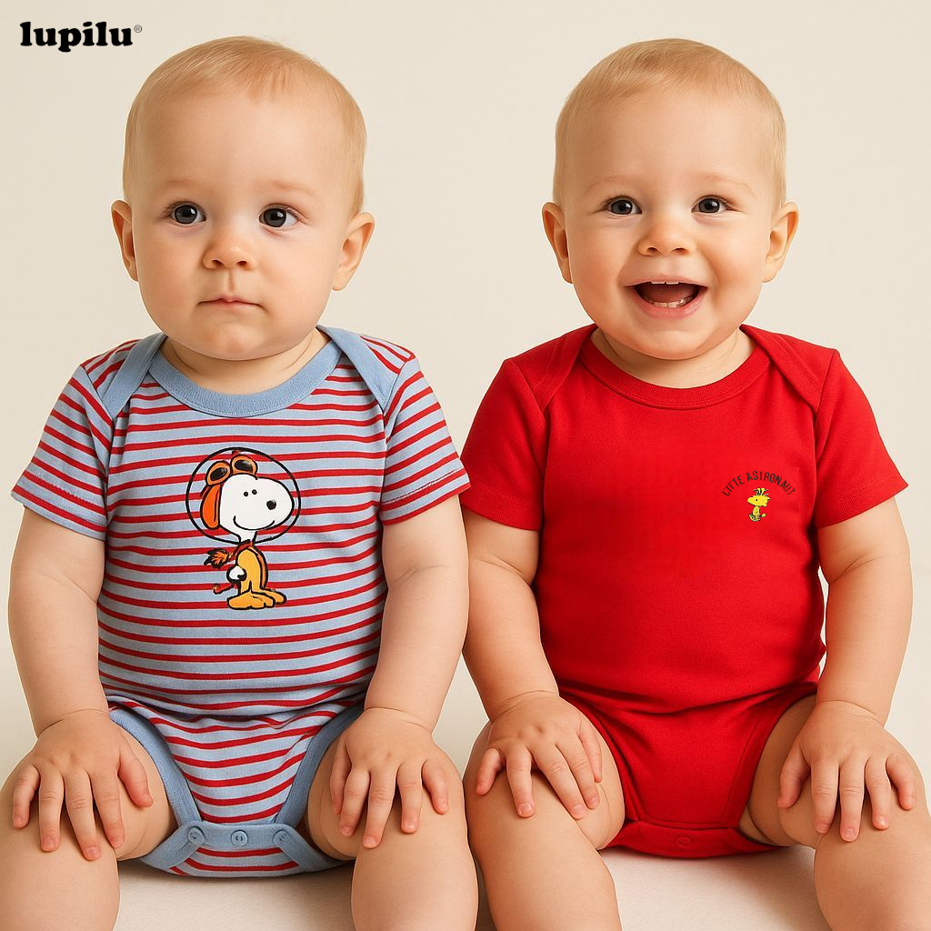 SNOOPY BODYSUIT PACK OF 2