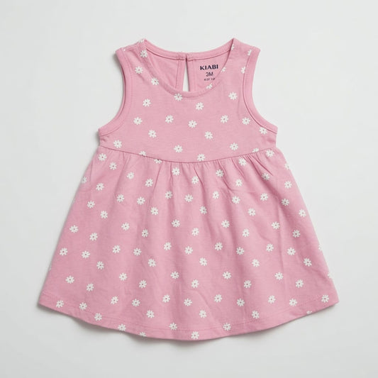 LIGTH PINK FLORAL FROCK