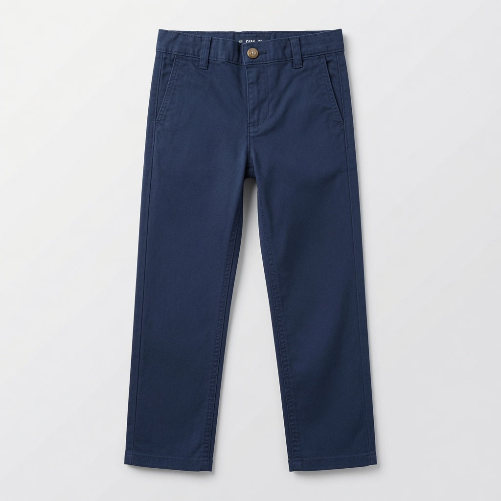 BLUE COTTON PANT
