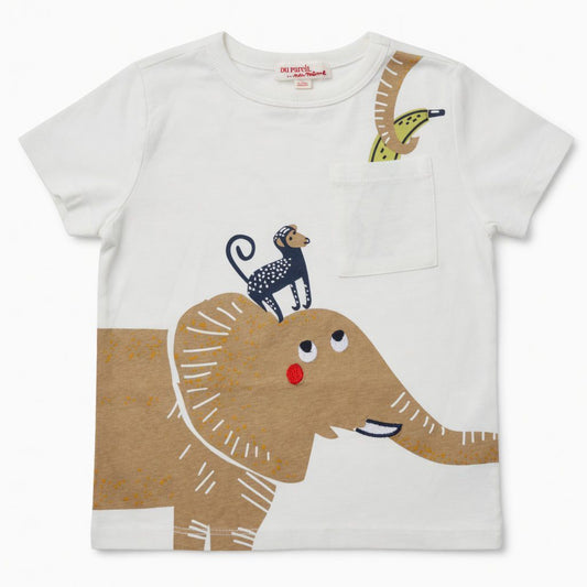ELEPHANT PRINT T-SHIRT