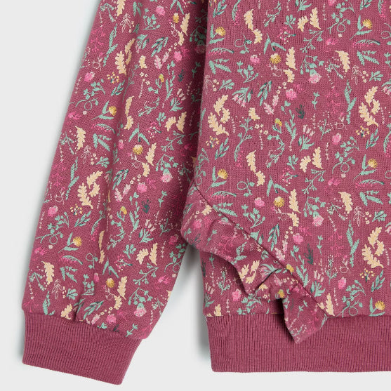 FLORAL SWEATSHIRT