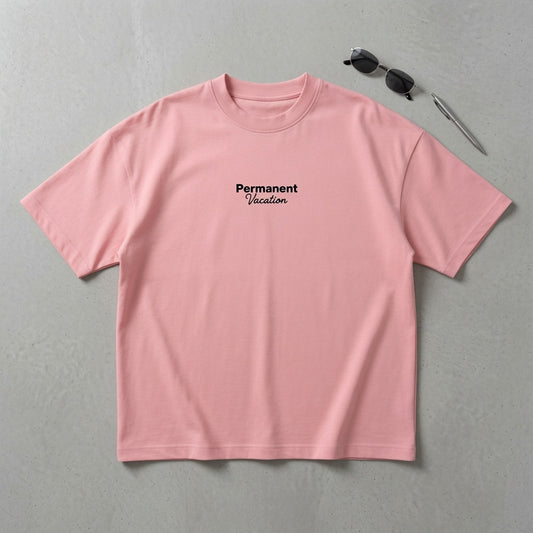 DROP SHOULDER ORANGE T-SHIRT
