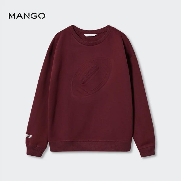 RUGBY MAROON SWEATSHIRT