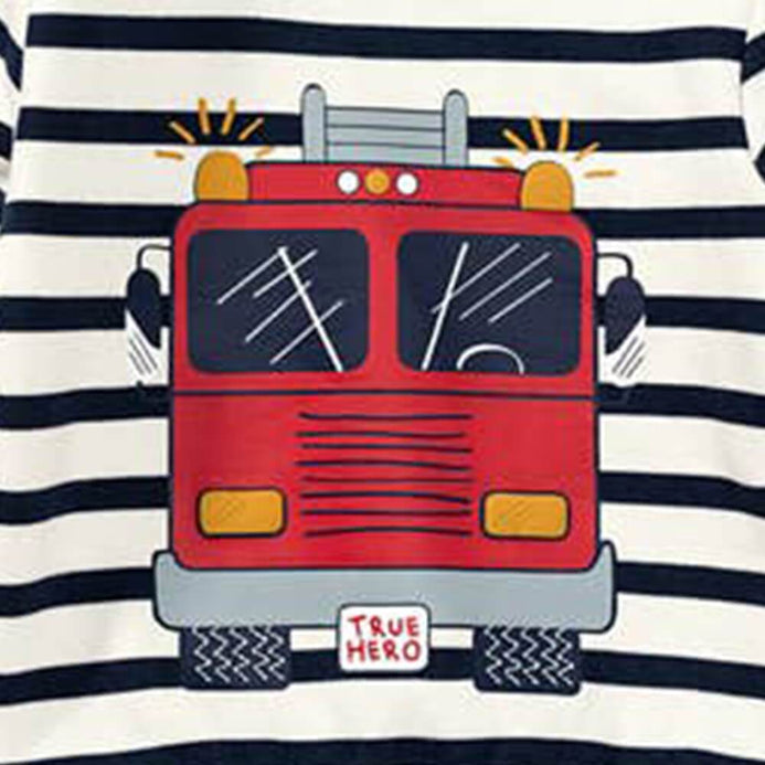 FIRE BRIGADE STRIPE SWEATSHIRT