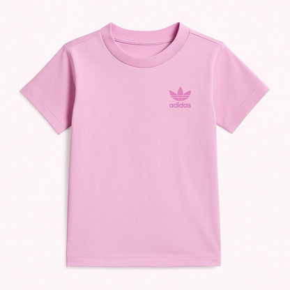 PINK POCKET PRINT T-SHIRT