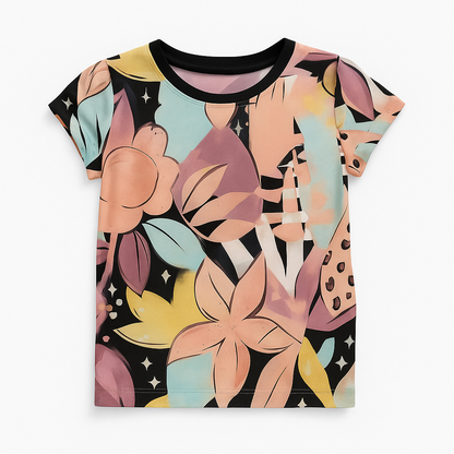 Tropical floral t-shirt